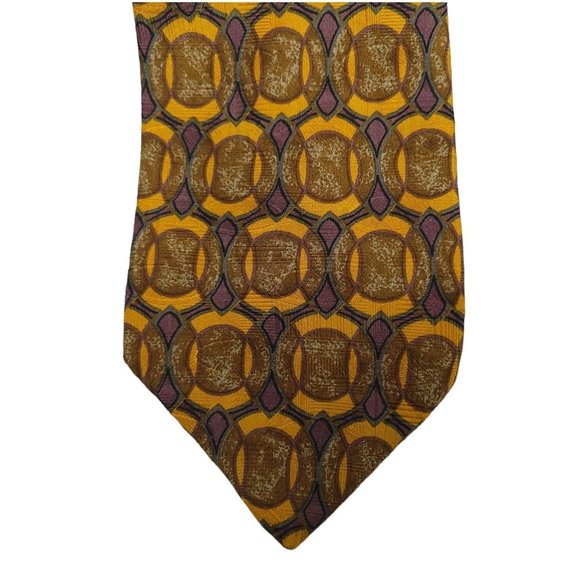 Robert Talbott Silk Ties Hand Sewn Paisley Geometric Dragonfly Lot of 3 - Picture 6 of 12